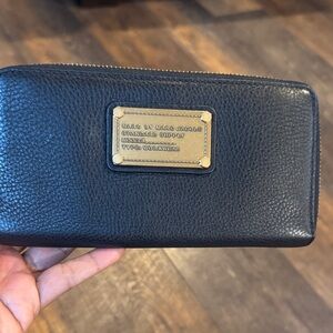 Marc Jacobs Black Textured Wallet